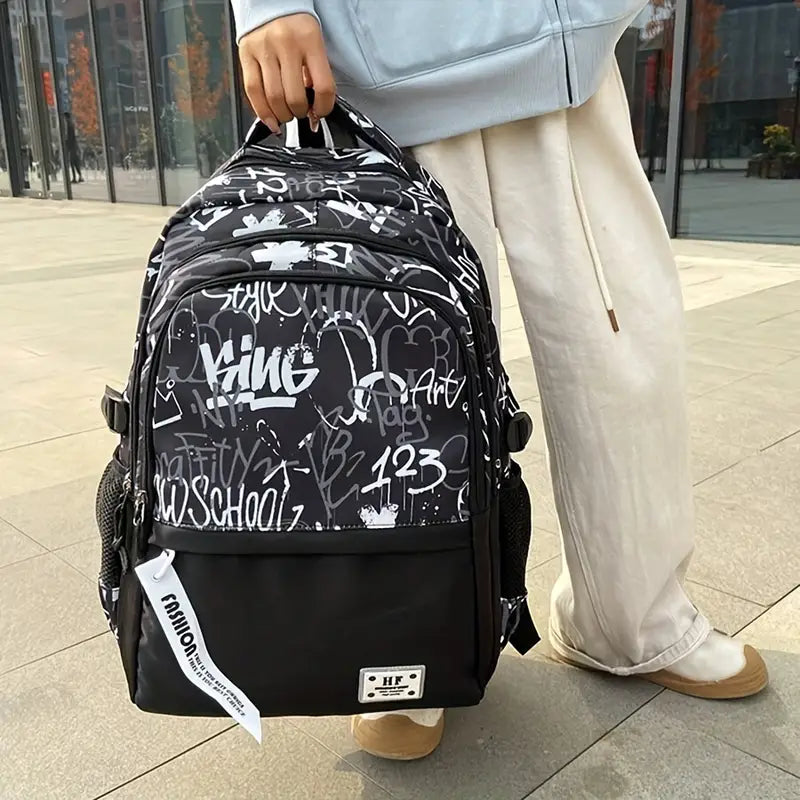 Ensemble de 2 Pièces Sac à Dos avec saccoche