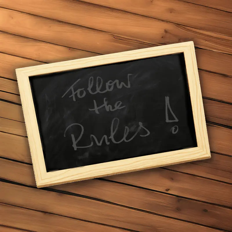 Tableau noir moderne minimaliste