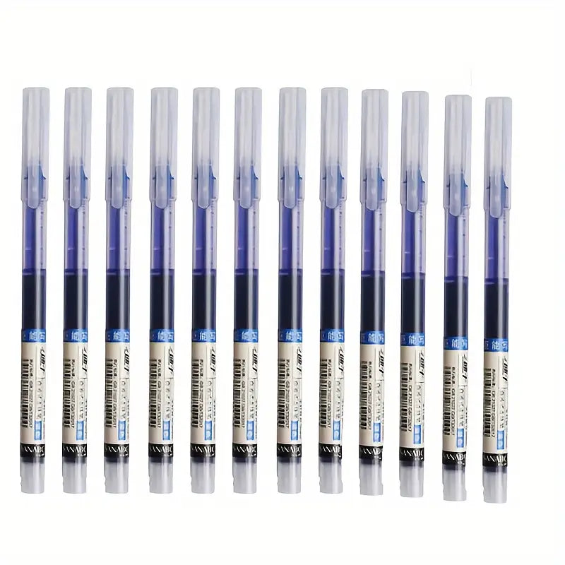 12 stylos à rouleau lisse