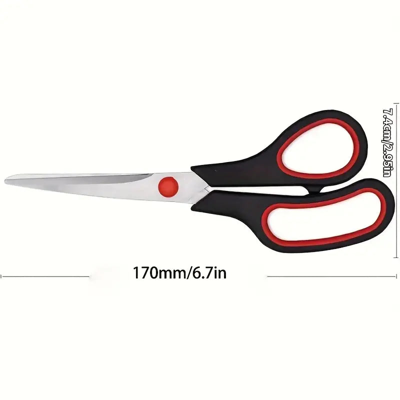 Lot de 3 ciseaux en acier inoxydable