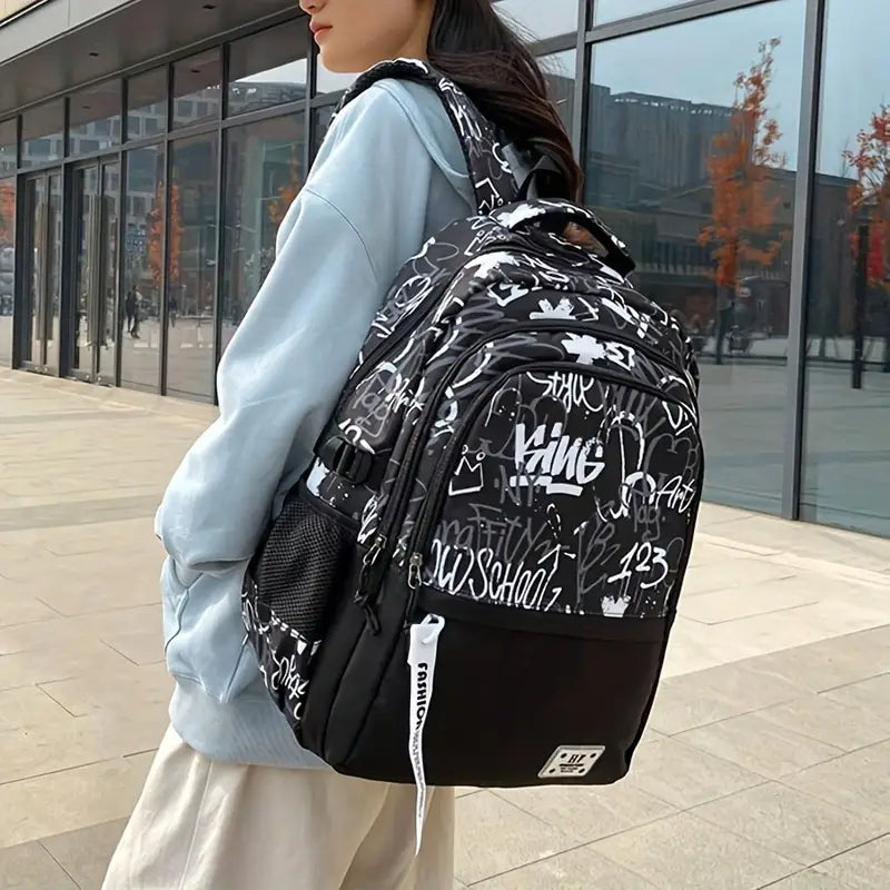 Ensemble de 2 Pièces Sac à Dos avec saccoche